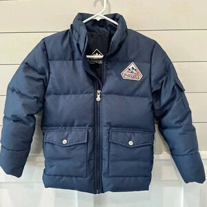 🏔️ PYRENEX BOYS PUFFER JACKET ~ SIZE 10 ~ BLUE 🏔️
